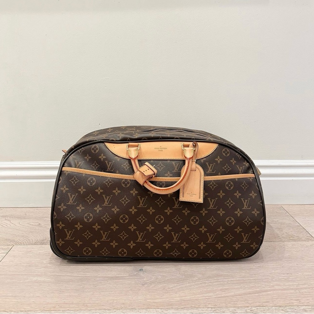 Louis Vuitton Eole 50 monogram rolling travel luggage